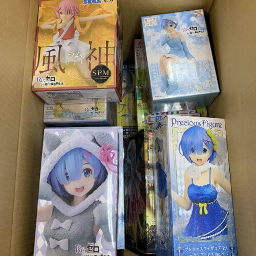 [Lucky Box] Re:Zero -Starting Life in Another World Figure Lot (used)