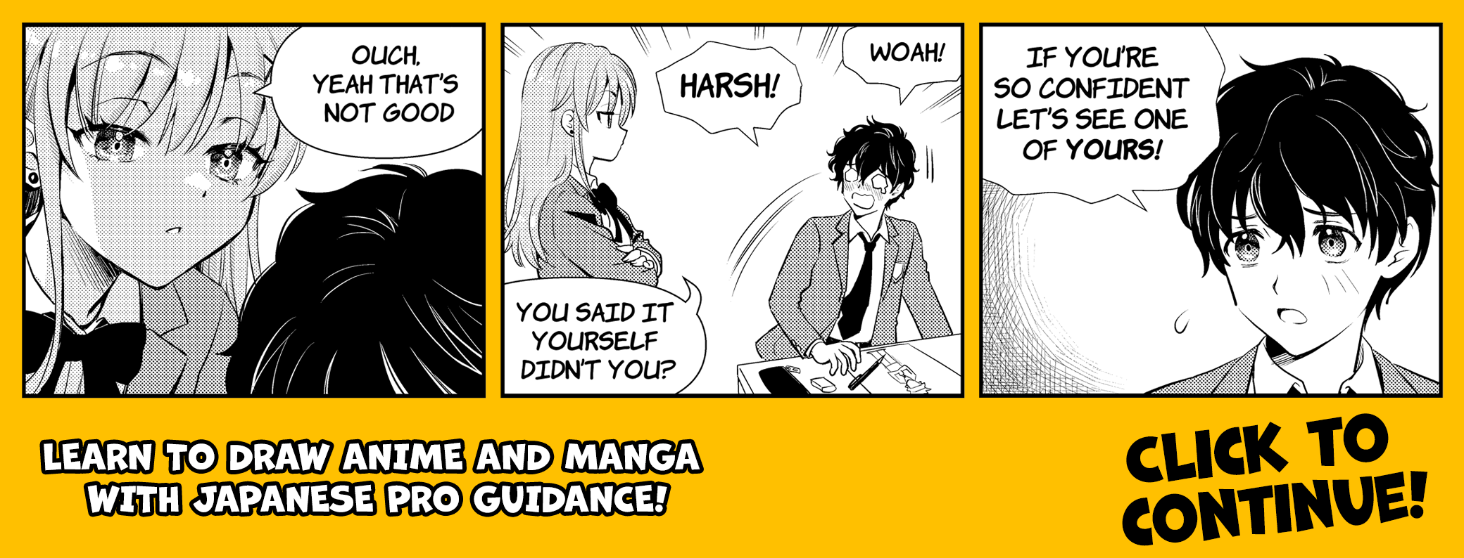 SAVE BIG on Anime/Manga art lessons this BLACK FRIDAY!