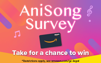 AniSong Giveaway Survey - Take for a chance to win
