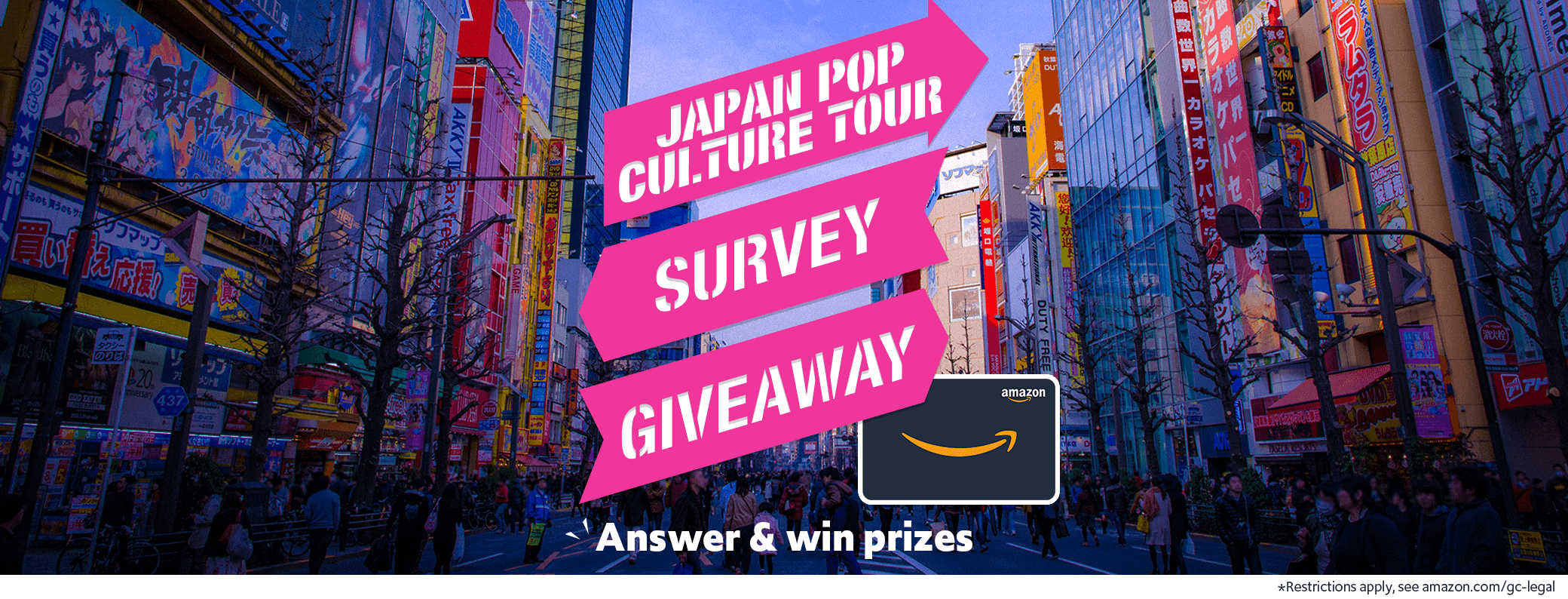 What's your dream Japan pop culture tour? Answer the survey & win prizes!
