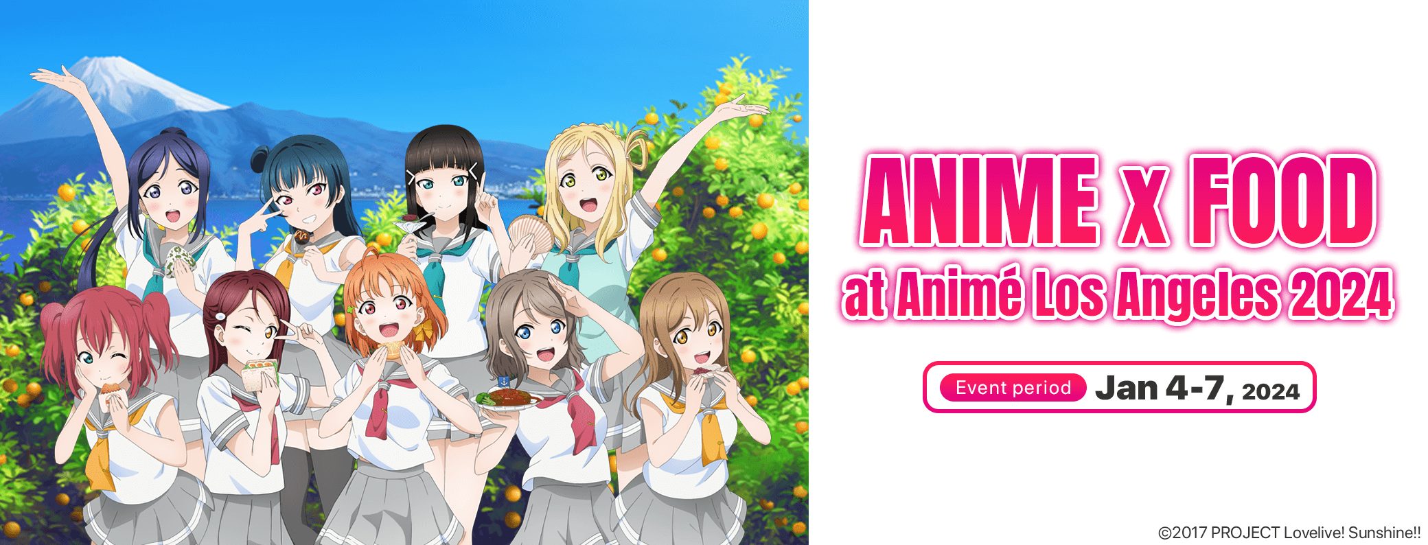 Anime x Food event at Animé Los Angeles 2024 - Don’t miss the fun!