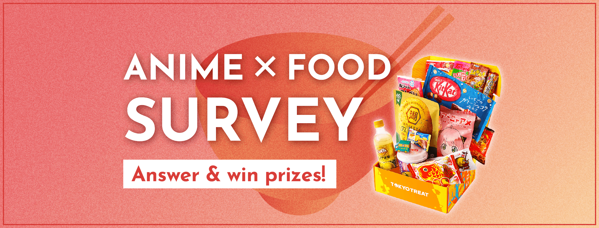Anime x Food Survey - Answer & win prizes!