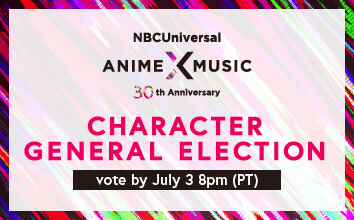 Pick your favorite character from the NBCUniversal Anime General Election's Top 10!