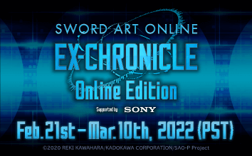 “Sword Art Online -EX-CHRONICLE- Online Edition” Global Version