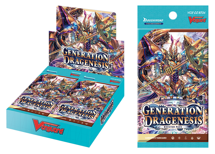 Cardfight!! Vanguard Booster Pack 06: Generation Dragenesis display