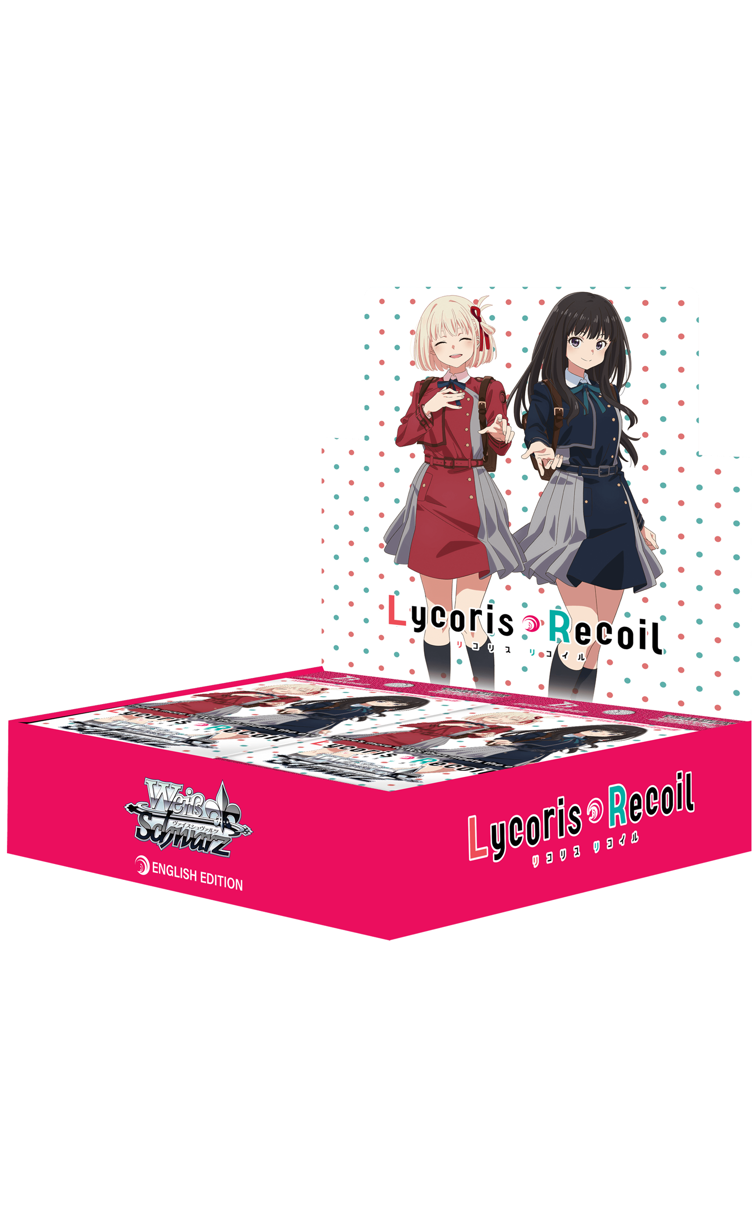 Booster Pack Lycoris Recoil display
