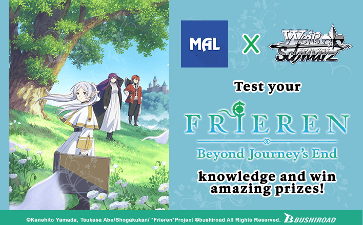 Weiß Schwarz - Frieren: Beyond Journey's End Trivia Giveaway